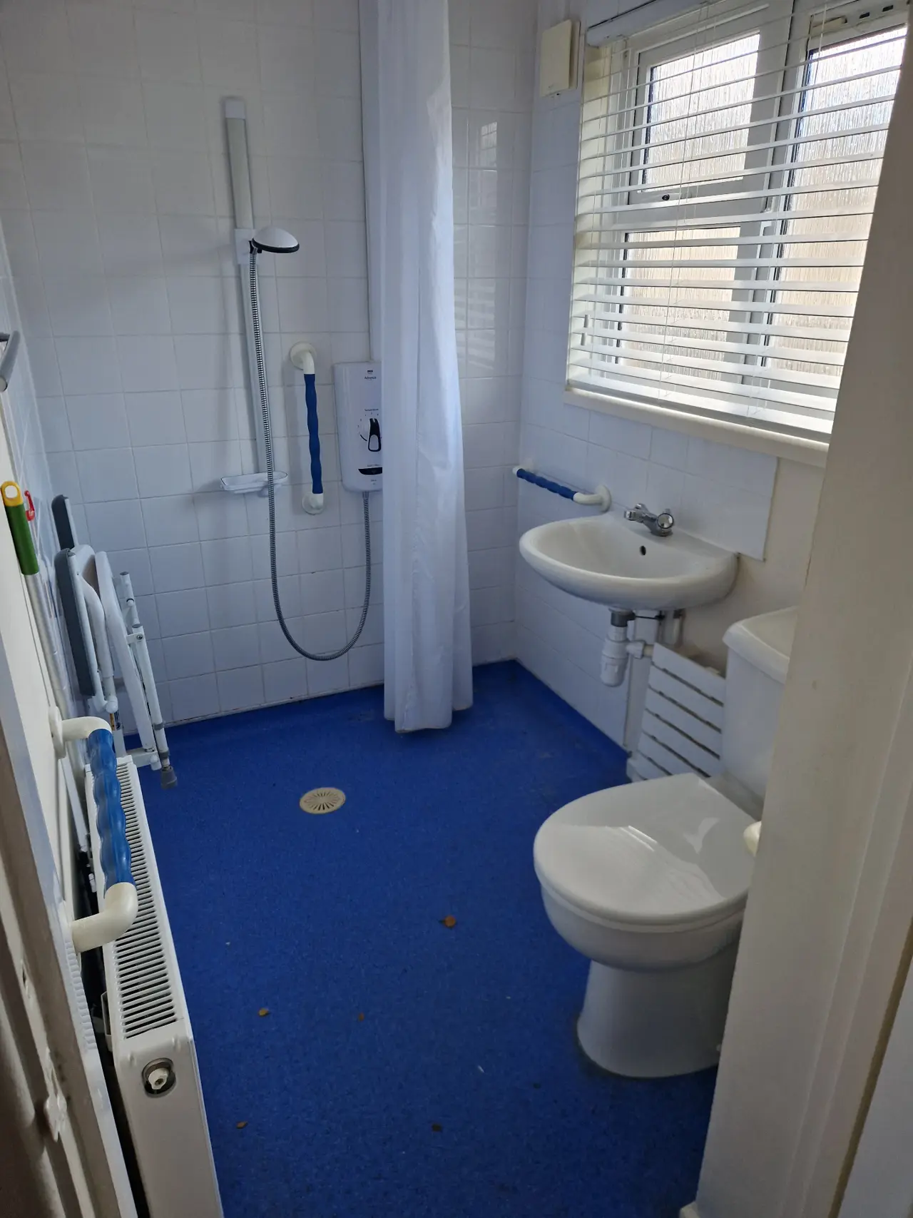 Bathroom after clearance and clean